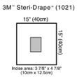 3M  Steri-Drape Ophthalmic Surgical Drapes With Incise Film