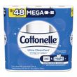 Cottonelle Ultra CleanCare Toilet Paper, Strong Bath Tissue - KCC47804