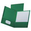 Oxford Linen Twin-Pocket Folder