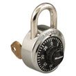 Master Lock Combination Padlock with Key Cylinder