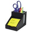 Victor Midnight Black Collection Pencil Cup with Note Holder