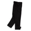 Silverts Womens Seated Side Zip Pant With Pull Tabs - Black