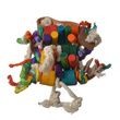 Penn Plax Bird Life Leather-Kabob Parrot Toy