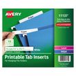  Avery Tabs Inserts For Hanging File Folders