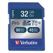 Verbatim Pro 600X SDHC UHS-1 Memory Card