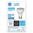 GE LED PAR20 Dimmable Warm White Flood Light Bulb