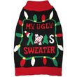  Fashion Pet Black Ugly XMAS Dog Sweater