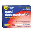 McKesson Sunmark Nasal Decongestant PE Tablet