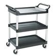 Rubbermaid Commercial Three-Shelf Service Cart