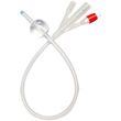 Rusch Soft Simplastic Couvelaire Tip 3-Way Foley Catheter - 30cc Balloon Capacity