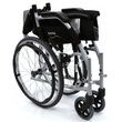 Karman Healthcare Ergo Flight – S-2512 Ultra Lightweight Manual Wheelchair Folded