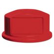 Rubbermaid Commercial Round Brute Dome Top - RCP264788RED