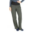 Medline Ocean Ave Womens Stretch Fabric Support Waistband Scrub Pants - Olive