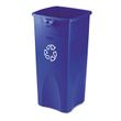 Rubbermaid Commercial Untouchable Square Waste Receptacle - RCP356973BE