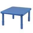 Children Factory Value 28 Inches Square Table - Royal Blue