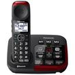 Panasonic Link2Cell Bluetooth Amplified Cordless Phone With Digital Answering Machine