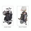 Pride Go-Go Folding Four Wheel Travel Mobility Scooter easy to fold for transport