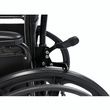 Graham Field Traveler HTC Wheelchair - Rear mounted attendant wheel locks