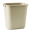 Rubbermaid Commercial Deskside Plastic Wastebasket - RCP295500BG