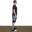 CanDo White PE Foam Rollers - for ankle stretching