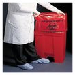 McKesson Red Infectious Waste Bag With Twist Tie Closure