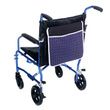 Essential Medical Pinpoint Pattern Deluxe Quilted Pouch For Walkers and Wheelchairs
