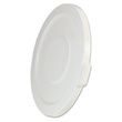  Rubbermaid Commercial Round Brute Lid - RCP2631WHI