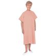 Standard Patient Gown With Tie Back-Pink