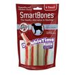 SmartBones DoubleTime Roll Chews for Dogs - Chicken