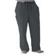 Medline Illinois Ave Mens Athletic Cargo Scrub Pants with 7 Pockets - Charcoal