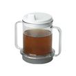 Parsons Weighted Two Handle Mug With Lid