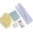 Rusch MMG Closed System Red Rubber Intermittent Catheter Kit - Straight Tip