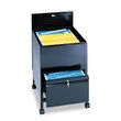 Safco Locking Mobile Tub File with Drawer