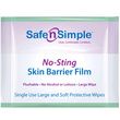 Safe N Simple Skin Barrier No-Sting Wipe