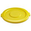  Rubbermaid Commercial Round Brute Lid - RCP2631YEL