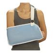 DeRoyal Light Blue Arm Sling with Hook and Loop Closure