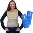 Polar Kool Max Adjustable Poncho Cooling Vest with Long Kool Max Pack Strips