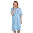 Silverts Womens Short Sleeve Hospital Gown