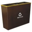 Ex-Cell Metro Collection Recycling Receptacle