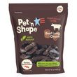 Pet n Shape Natural Beef Lung Chunx Dog Treats - Sizzling Bacon Flavor