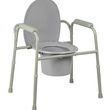 Mckesson All-in-One Steel Frame Commode Chair