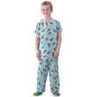 Medline Tired Tiger Pediatric Patient Gowns in Tiger Blue Color