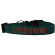 Mirage Green Embroidered Cat Safety Collar