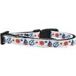 Mirage Anchors Away Nylon Ribbon Dog Collar