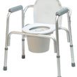 Graham-Field Lumex 3-in-1 Aluminum Commode with Removable Back Bar
