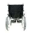 Back View of Karman Healthcare Ergo Flight – S-2512 Ultra Lightweight Manual Wheelchair