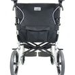 Back View of Karman Healthcare Ergo Lite - S-2501 Transport Wheelchair