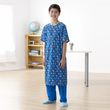 Medline Pediatric IV Gowns - Large Size Dark Blue Color