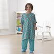 Medline Pediatric IV Gowns - Medium Size Teal Color