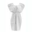 Medline Disposable Patient Gowns - White-Color